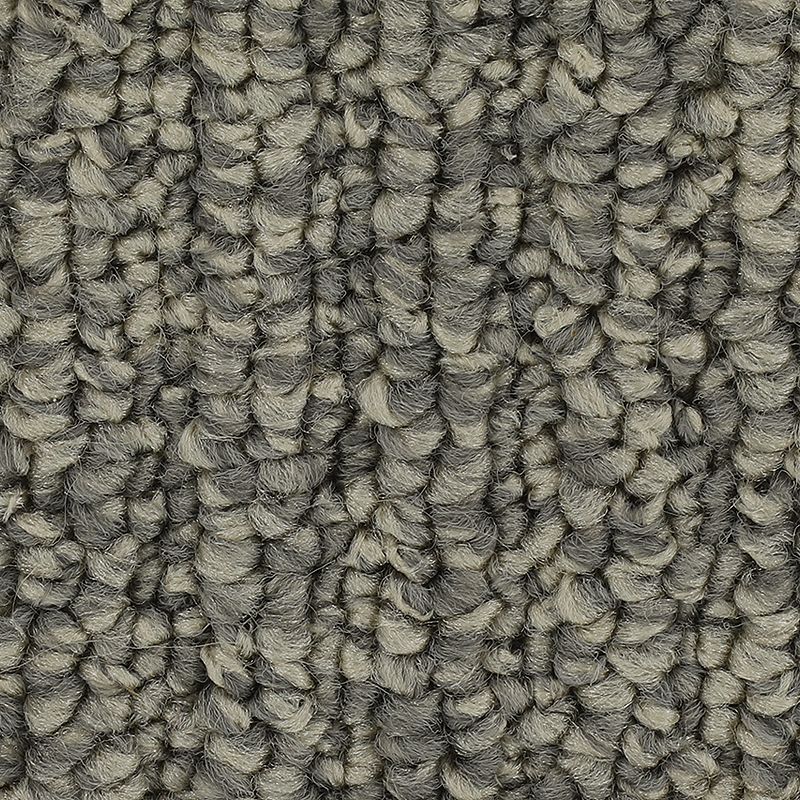 Casual Character 965 Ice Grey 25 oz Polyester Everstrand Loop Indoor Carpet Flooring 12' Feet Wide (9 sf / yd)