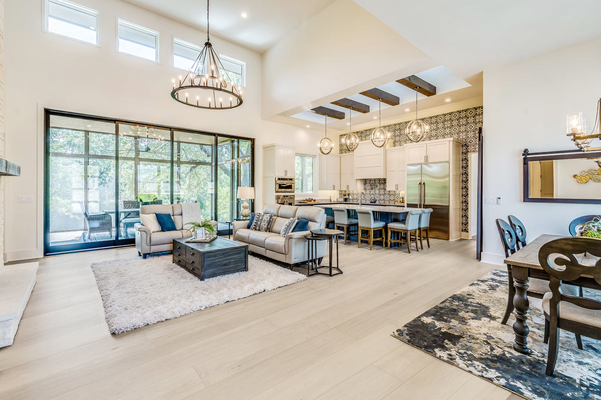 AR Series Oak AR-03 Scarlett 5/8" In T x 8.66" In W x Random Lengths 4mm T&G Engineered Hardwood Flooring (31.26 sf / box)