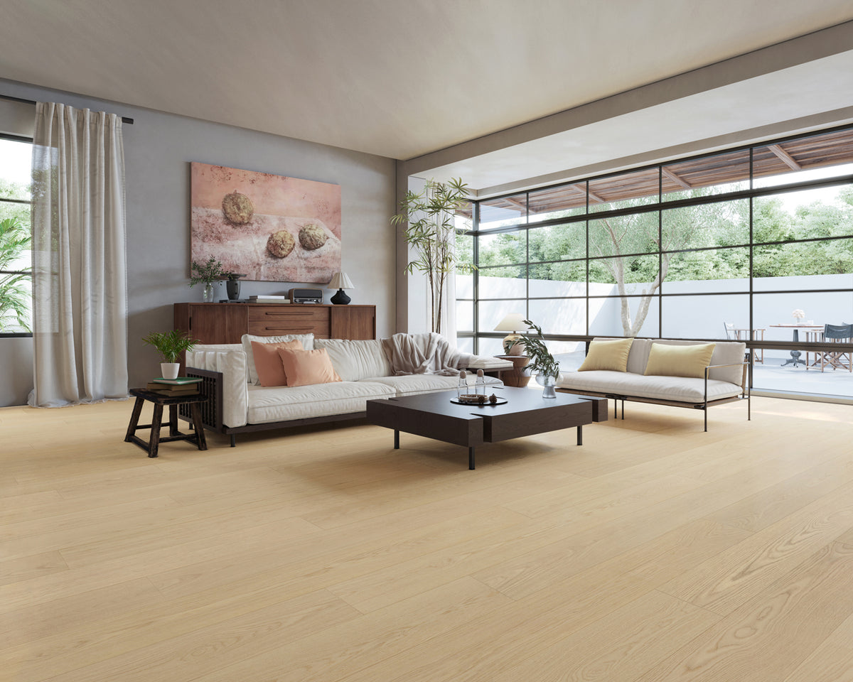 Nearwood Black Collection GA152406 Atlas 15.5 mm T x 9.05" In W x 74.8" In L HDF Click-Lock Waterproof Laminate Plank Flooring (28.22 sf / box)