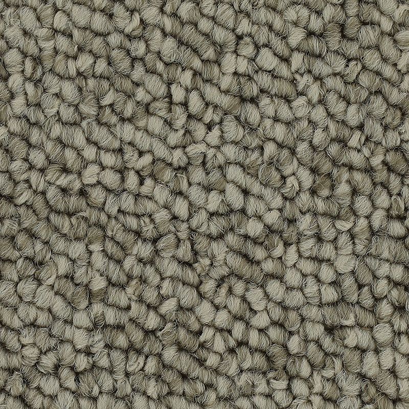Chic Comfort 829 Taupe Whisper 25 oz. Polyester Everstrand Loop Indoor Carpet Flooring 12' Feet Wide (9 sf / yd)