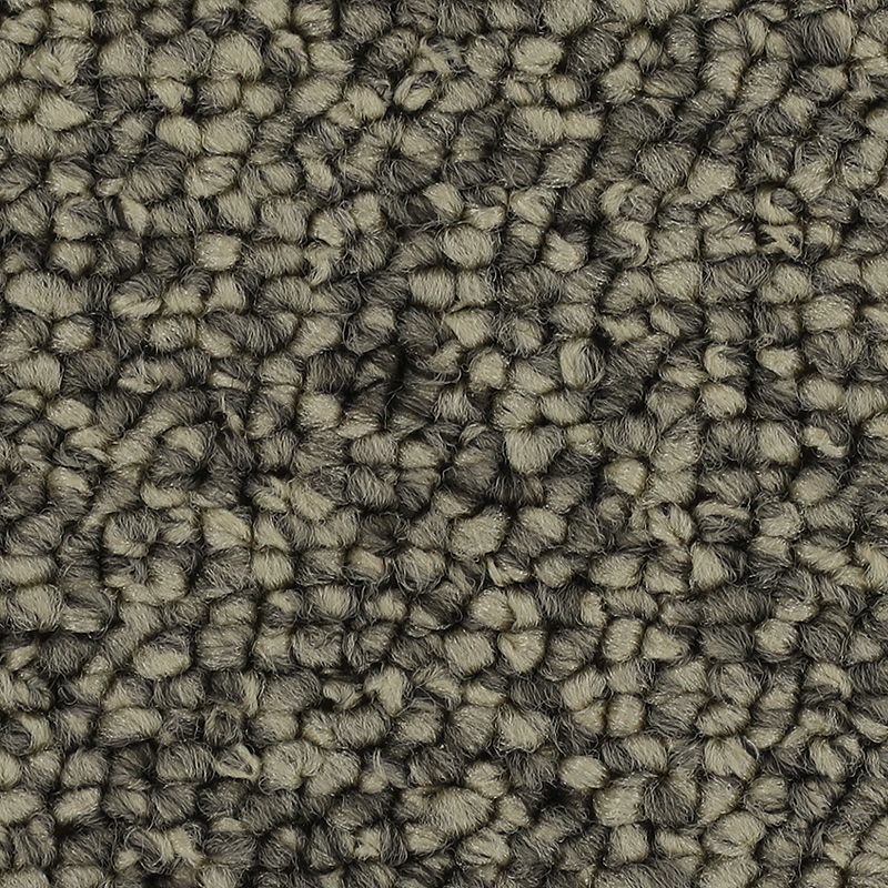 Chic Comfort 977 Classic Silver 25 oz. Polyester Everstrand Loop Indoor Carpet Flooring 12' Feet Wide (9 sf / yd)