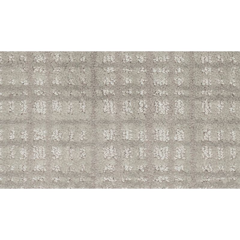 Chic Influence 949 Soft Smoke 46 oz. Triexta Smartstrand Silk Pattern Indoor Carpet Flooring 12' Feet Wide (9 sf / yd)