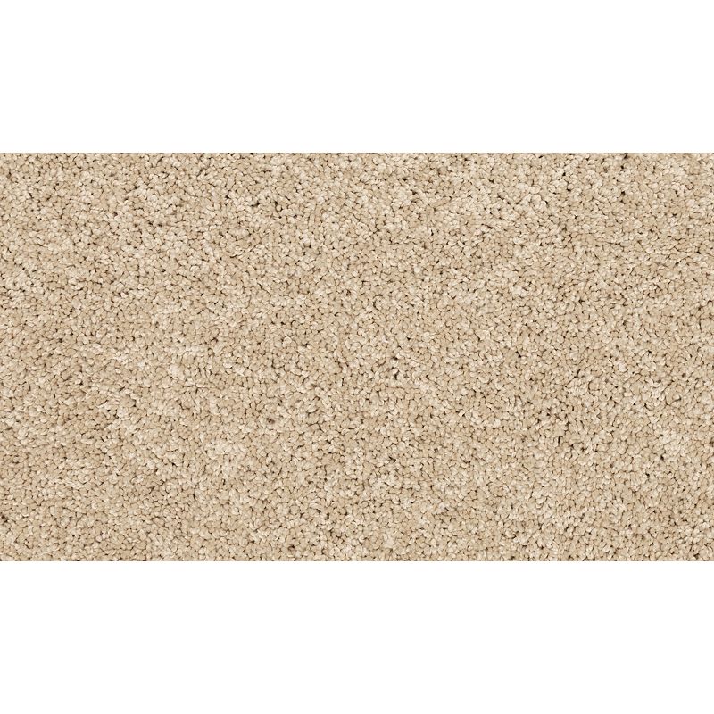 Claws And Effect I 737 Sandy Beach 43 oz. Polyester Everstrand Texture Indoor Carpet Flooring 12' Feet Wide (9 sf / yd)