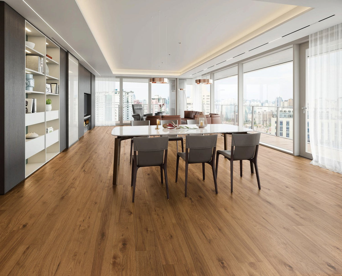 H Series Hickory H-07 Majestic Eagle 1/2" In T x 7.5" In W x Random Lengths 2mm T&G Engineered Hardwood Flooring (31.09 sf / box)