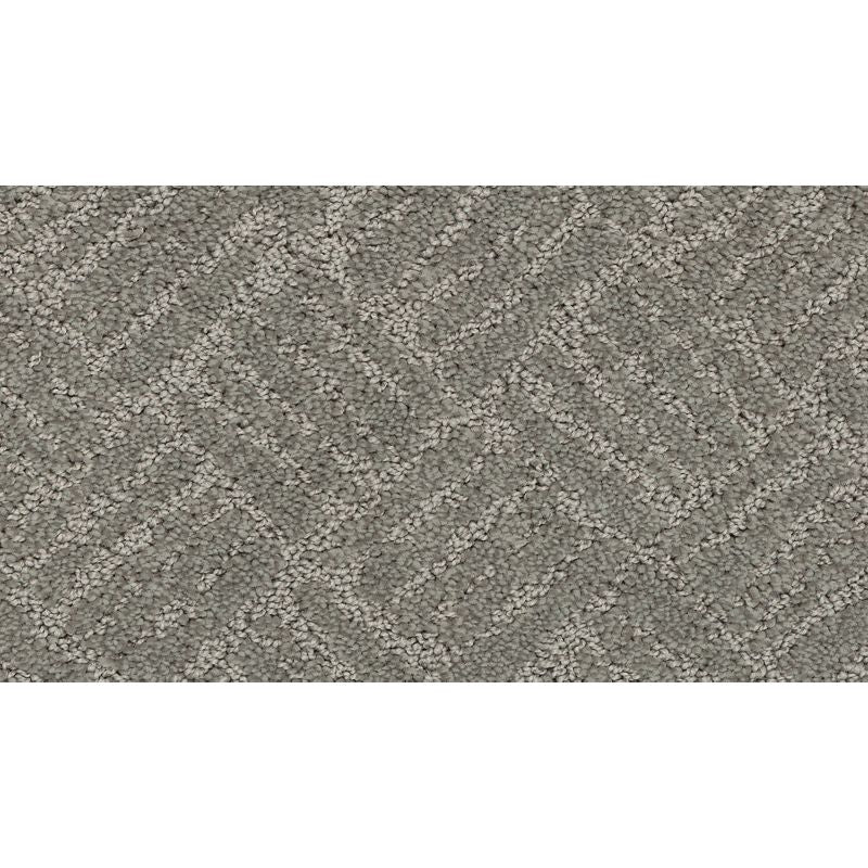 Impressive Edge 501 Coastal Fog 40 oz. Triexta Smartstrand Pattern Indoor Carpet Flooring 12' Feet Wide (9 sf / yd)