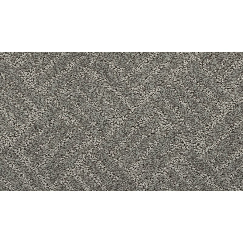 Impressive Edge 507 Clam Island 40 oz. Triexta Smartstrand Pattern Indoor Carpet Flooring 12' Feet Wide (9 sf / yd)