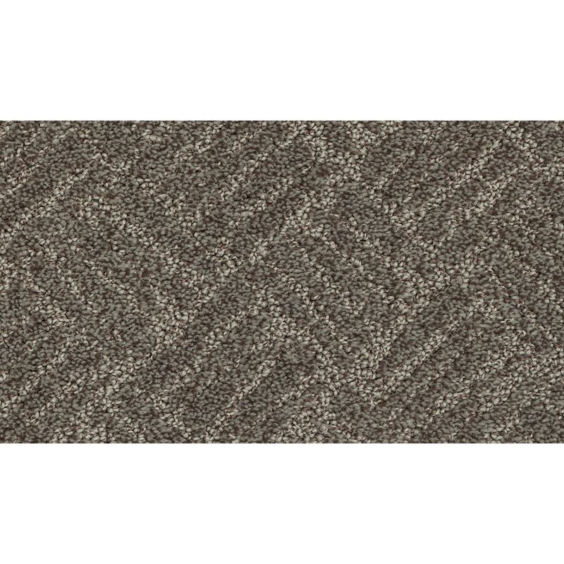 Impressive Edge 521 Lite Expresso 40 oz. Triexta Smartstrand Pattern Indoor Carpet Flooring 12' Feet Wide (9 sf / yd)