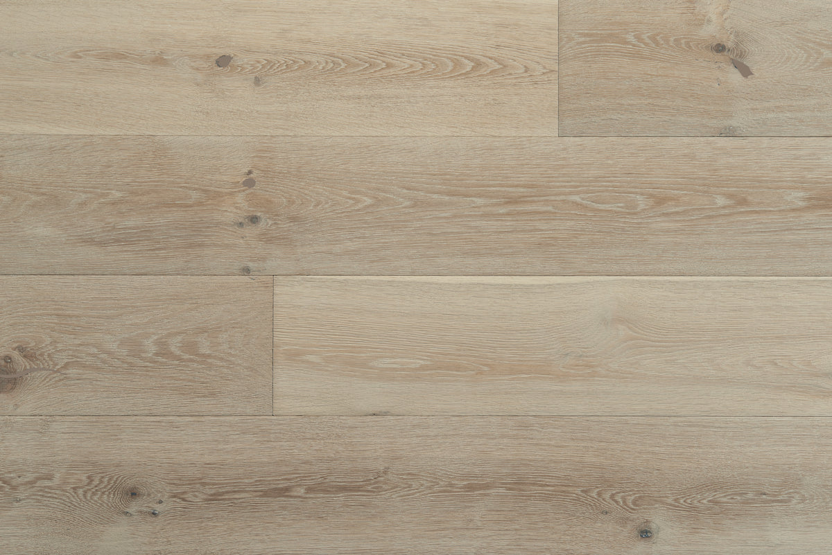 Mediterranean 9.5 French Oak MCLB296CF Montrieux 5/8" In T x 9.5" In W x Random Lengths 4mm T&G Engineered Hardwood Flooring (34.10 sf / box)