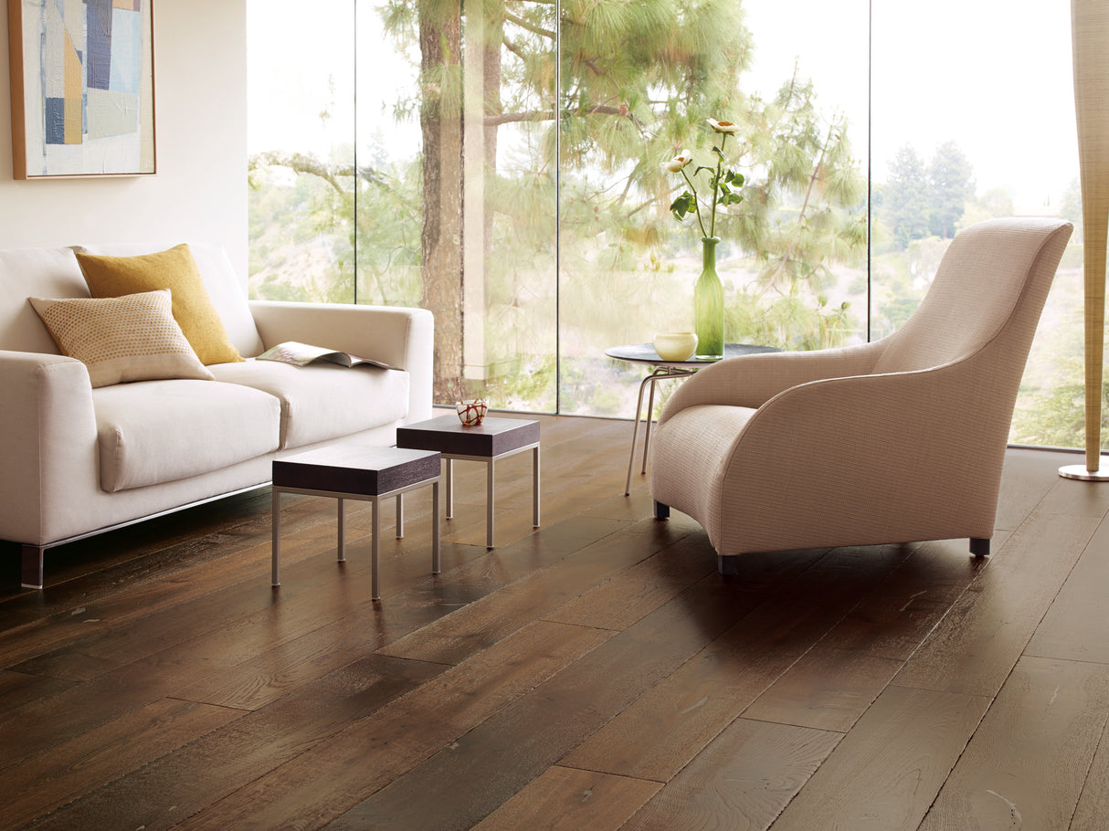 Mediterranean French Oak MCKZ025LCF Kazalla 9/16" In T x 8" In W x Random Lengths 4mm T&G Engineered Hardwood Flooring (25.07 sf / box)