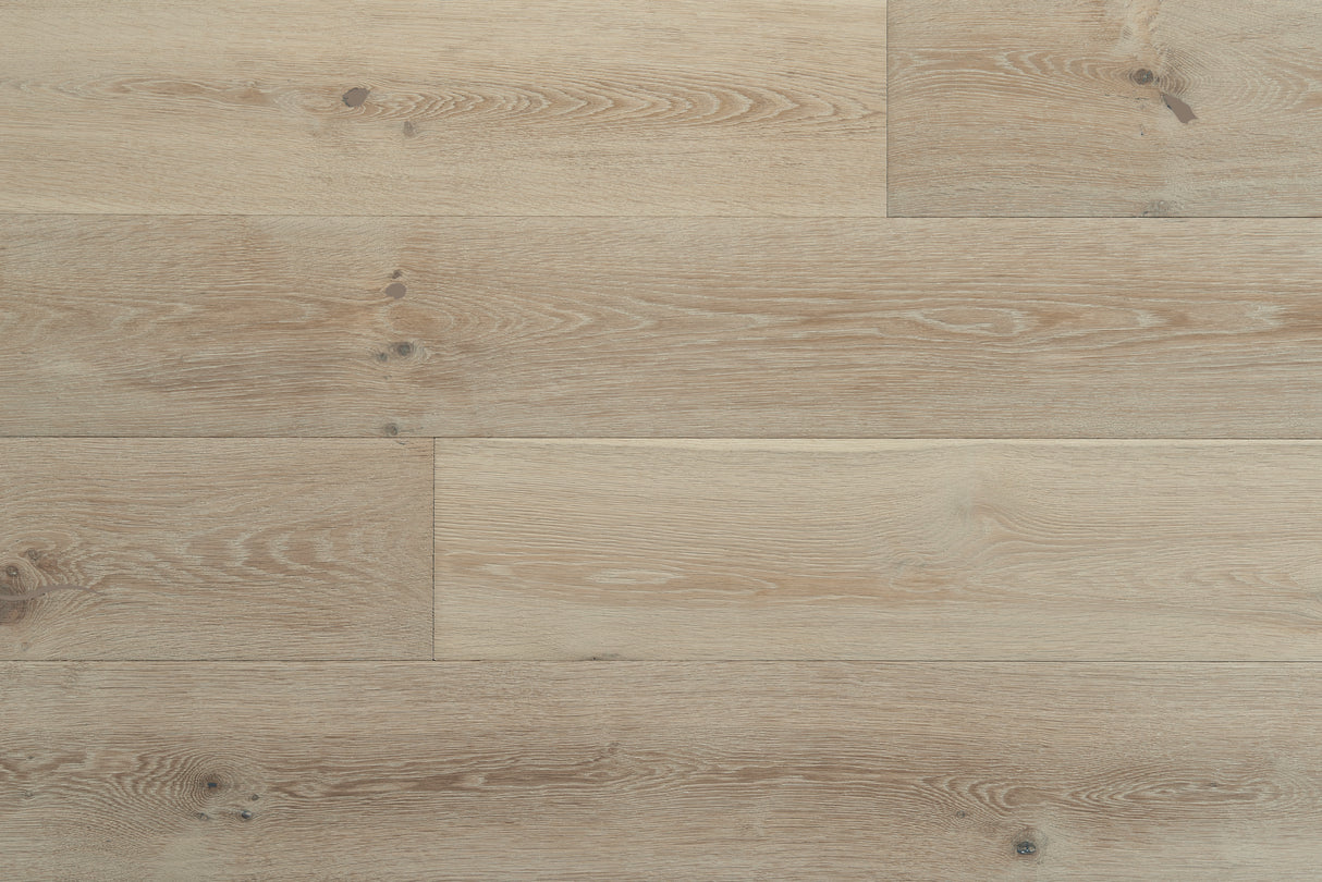 Mediterranean French Oak MCLB391LCF Lisbon 9/16" In T x 8" In W x Random Lengths 4mm T&G Engineered Hardwood Flooring (25.07 sf / box)