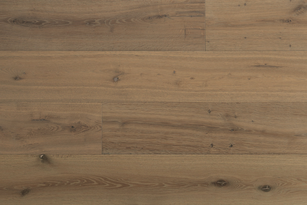 Mediterranean French Oak MCRC483LCF Rochelle 9/16" In T x 8" In W x Random Lengths 4mm T&G Engineered Hardwood Flooring (25.07 sf / box)