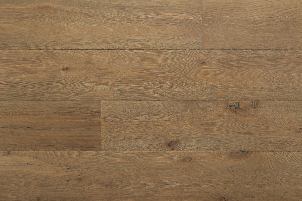 Mediterranean French Oak MCVN660LCF Vinaros 9/16" In T x 8" In W x Random Lengths 4mm T&G Engineered Hardwood Flooring (25.07 sf / box)