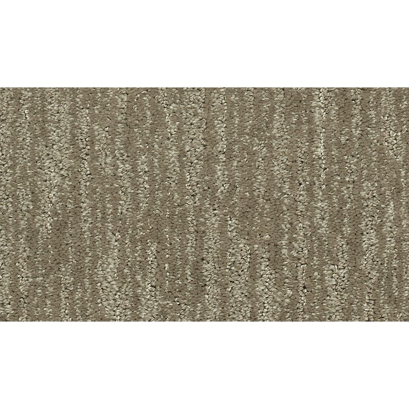Natural Detail 523 Urban Taupe 46 oz. Triexta Smartstrand Silk Pattern Indoor Carpet Flooring 12' Feet Wide (9 sf / yd)