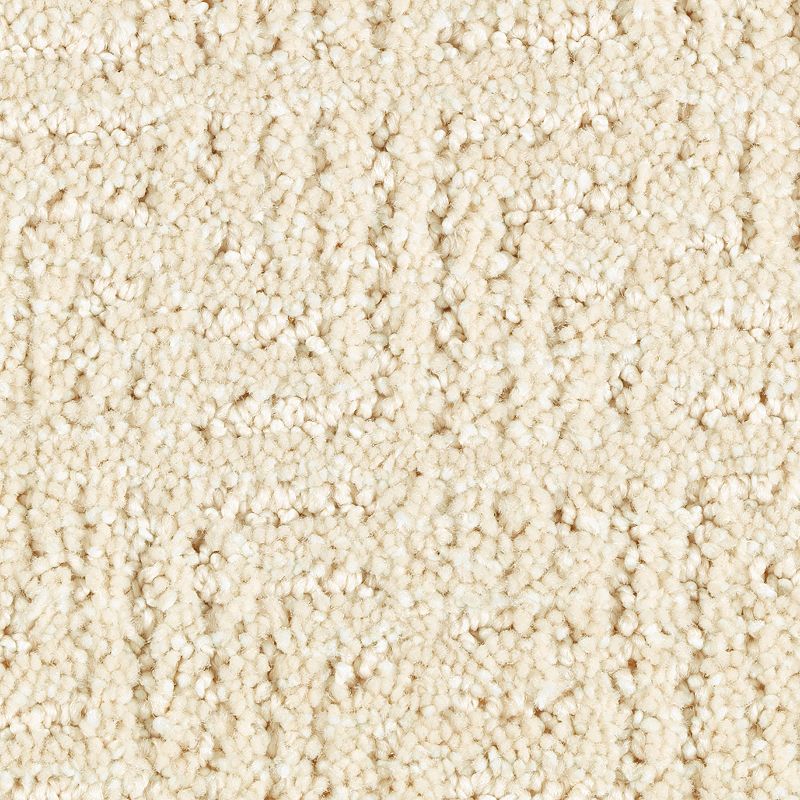 Natural Treasure 502 Antique Ivory 46 oz. Triexta Smartstrand Silk Pattern Indoor Carpet Flooring 12' Feet Wide (9 sf / yd)