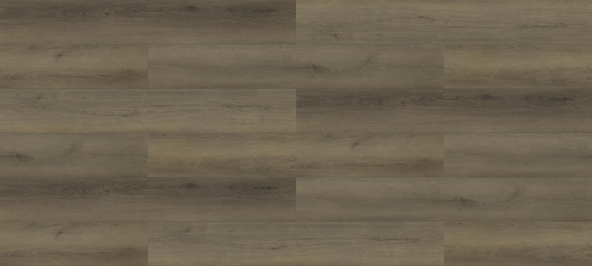 Performer Plus PPPSPC2004 Raven 6 mm T x 9" In W x 60" In L 20 Mil SPC Click-Lock Waterproof Vinyl Plank Flooring (22.38 sf / box)