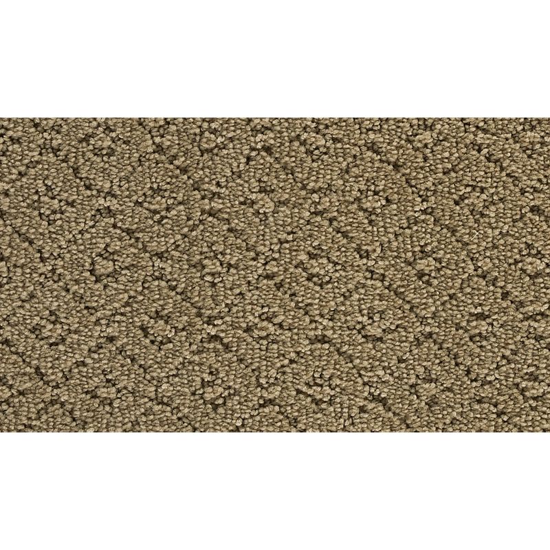Remarkable Elegance 517 Rococo Beige 38 oz. Triexta Smartstrand Pattern Indoor Carpet Flooring 12' Feet Wide (9 sf / yd)