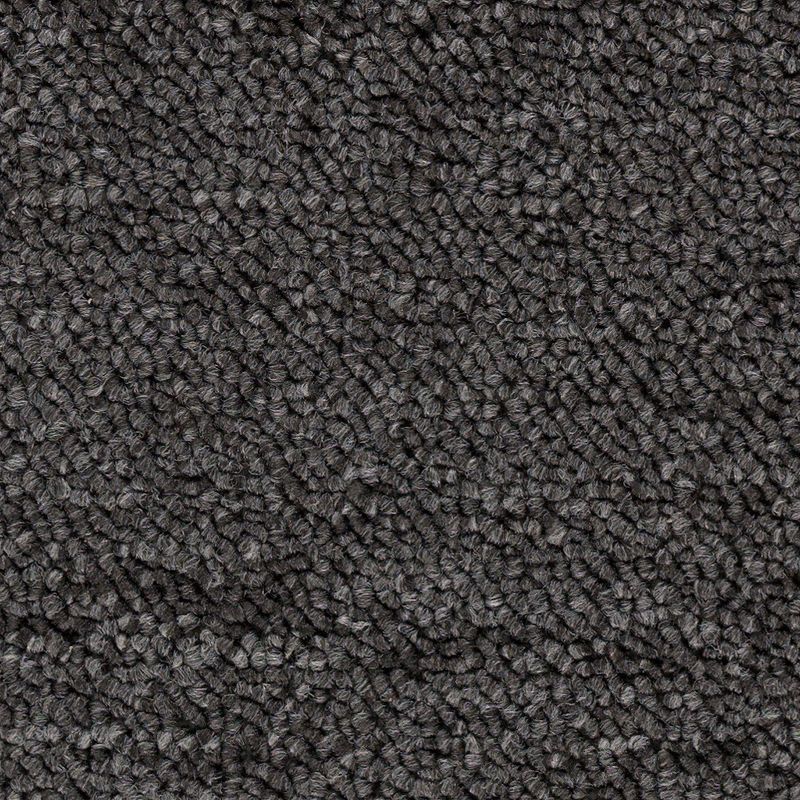 Rule Breaker 20 979 Charcoal 20 oz. Polyester EnviroStrand SD Indoor Loop Broadloom Flooring 12' Feet Wide (9 sf / yd)