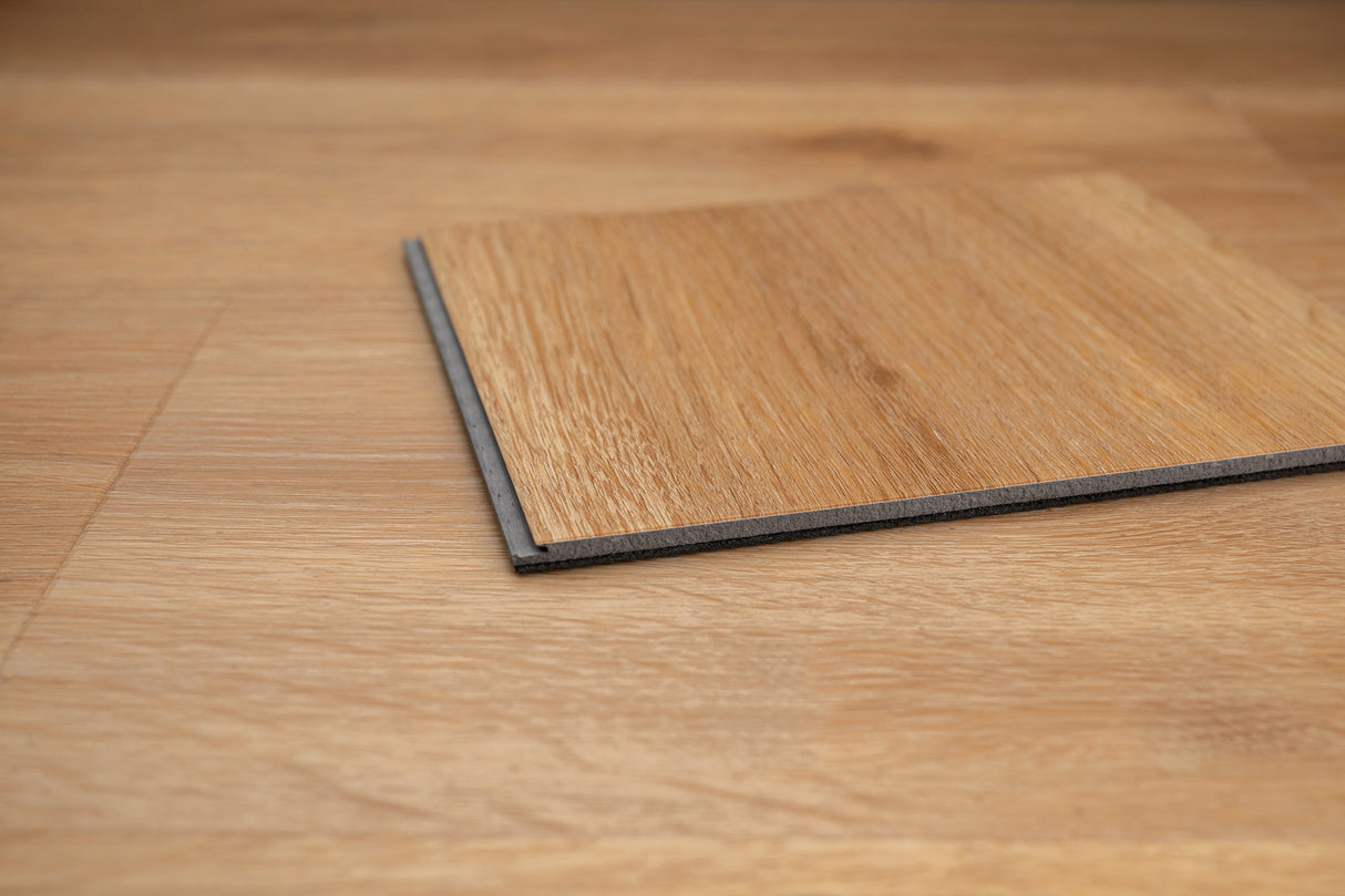 Eterra White Series GA652313 Impala 6.5 mm T x 7.02" In W x 48" In L 20 Mil SPC Click-Lock Waterproof Vinyl Plank Flooring (19.23 sf / box)