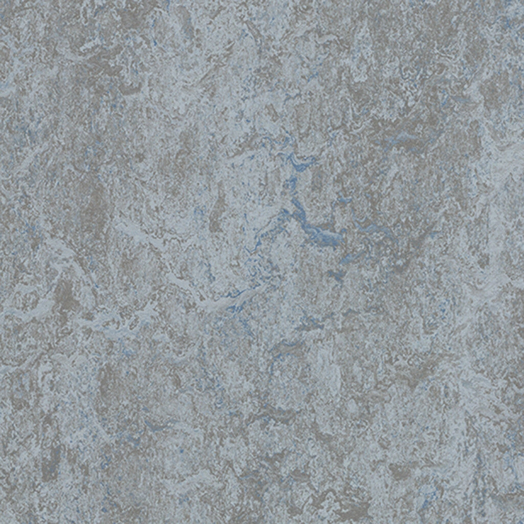 Marmoleum Modular t3053-10x10 Dove Blue 2.5 mm T x 9.84" In W x 9.84" In L Homogeneous Eco-Friendly Linoleum Tile Flooring (26.91 sf / box)