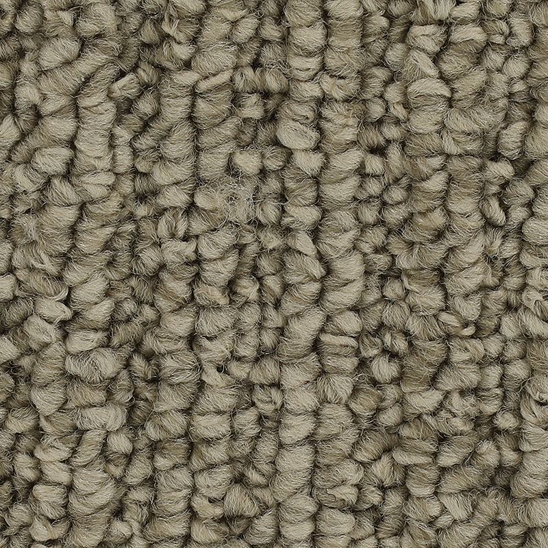 Casual Character 829 Taupe Whisper 25 oz Polyester Everstrand Loop Indoor Carpet Flooring 12' Feet Wide (9 sf / yd)