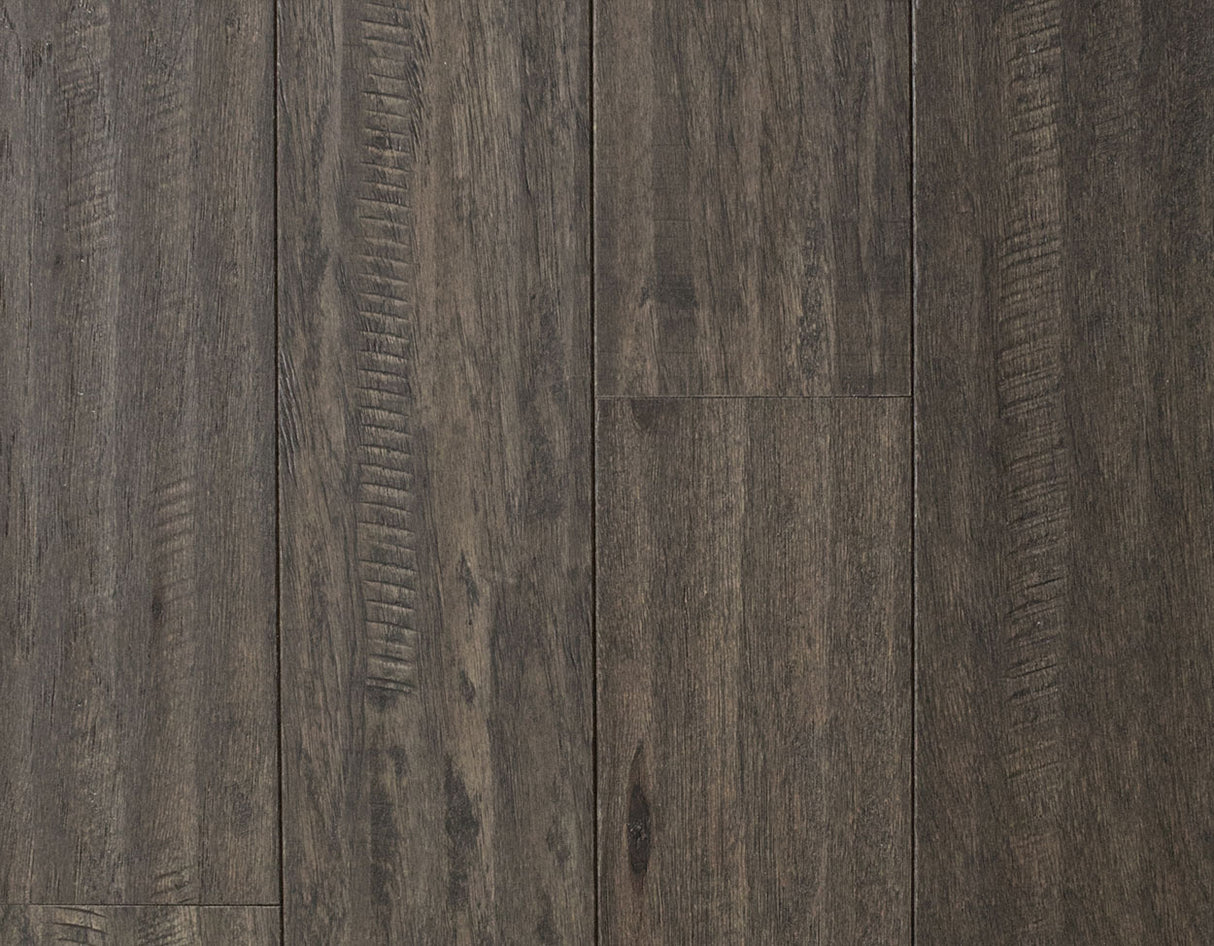 Aspen Grove 21062 Granite Hickory 1/2 In. T x 5 In. W x Varying Lengths T & G Hand-Sculpted Engineered Hardwood Flooring. 27.5 sf / box