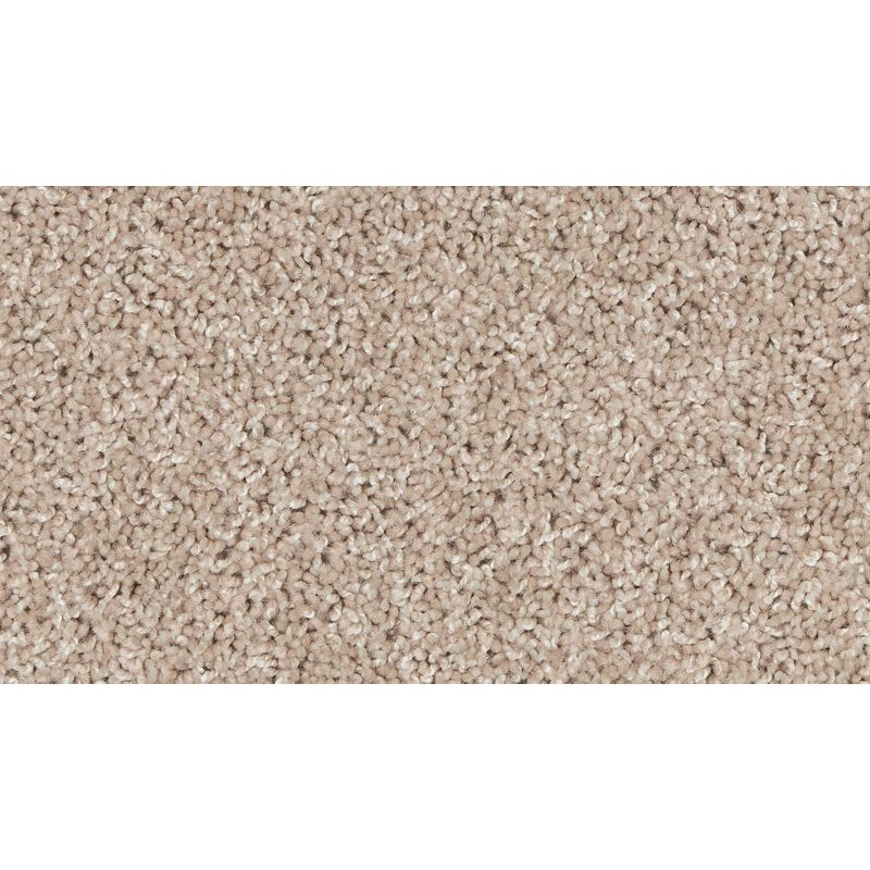 Authentic Voice 821 Polished Tan 25 oz. Triexta Smartstrand Texture Indoor Carpet Flooring 12' Feet Wide (9 sf / yd)