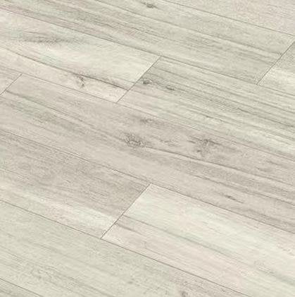 B Series B-12 Modern Silver 6 mm T x 9.06" In W x 48.03" In L 20 Mil SPC Click-Lock Waterproof Vinyl Plank Flooring (24.16 sf / box)