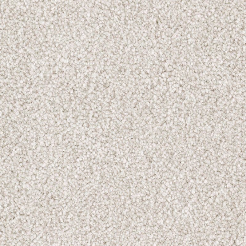 Brilliant Idea 566 Warm Fog 65 oz. Triexta Smartstrand Texture Indoor Carpet Flooring 12' Feet Wide (9 sf / yd)