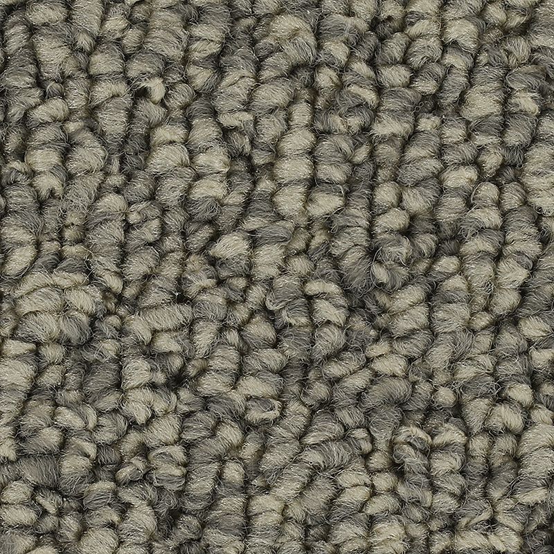 Cozy Classic 965 Ice Grey 25 oz. Polyester Everstrand Loop Indoor Carpet Flooring 12' Feet Wide (9 sf / yd)