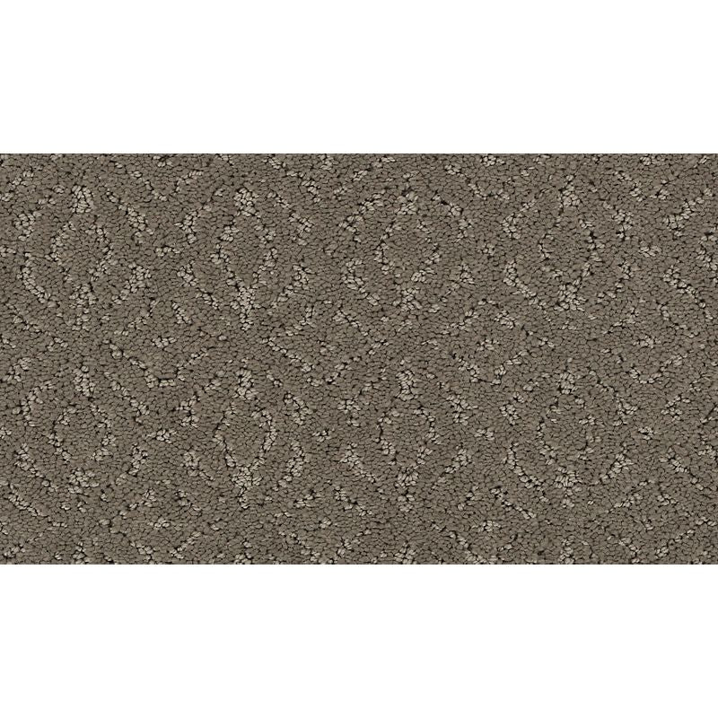 Exquisite Charm 523 Filtered Smoke 41 oz. Triexta Smartstrand Silk Pattern Indoor Carpet Flooring 12' Feet Wide (9 sf / yd)