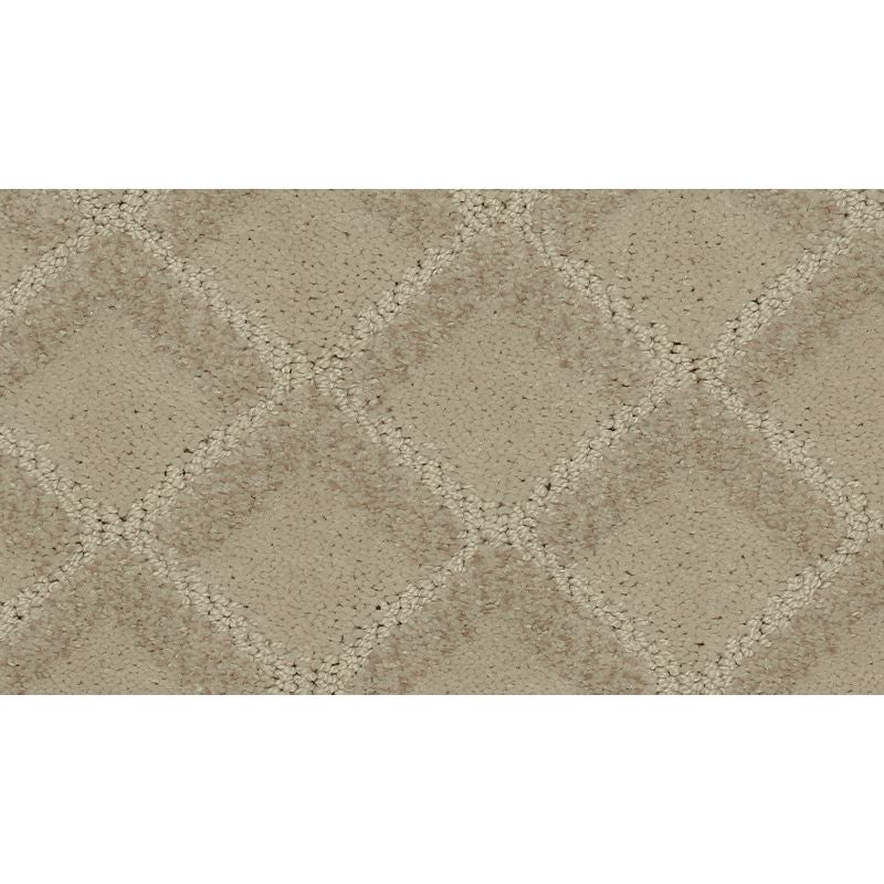 Graceful Appeal 735 Sandcastle 38 oz. Polyester Everstrand Soft Appeal Pattern Indoor Carpet Flooring 12' Feet Wide (9 sf / yd)