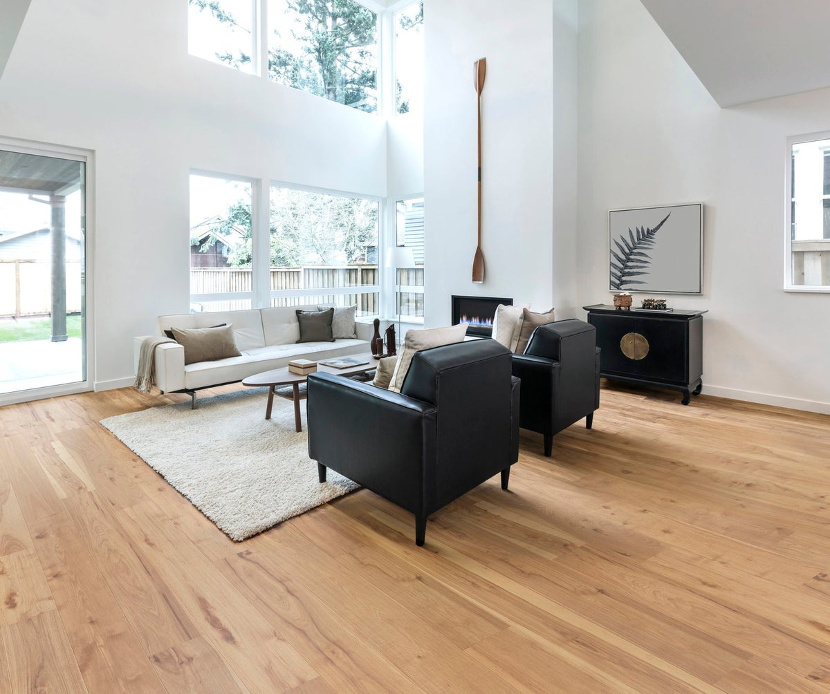 H Series Hickory H-08 New Coast 1/2" In T x 7.5" In W x Random Lengths 2mm T&G Engineered Hardwood Flooring (31.09 sf / box)