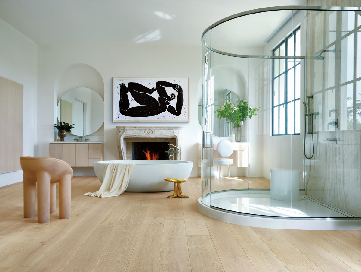 Louvre French Oak LCMA961 Magritte 5/8" In T x 9.4" In W x Random Lengths 4mm T&G Engineered Hardwood Flooring (34.10 sf / box)