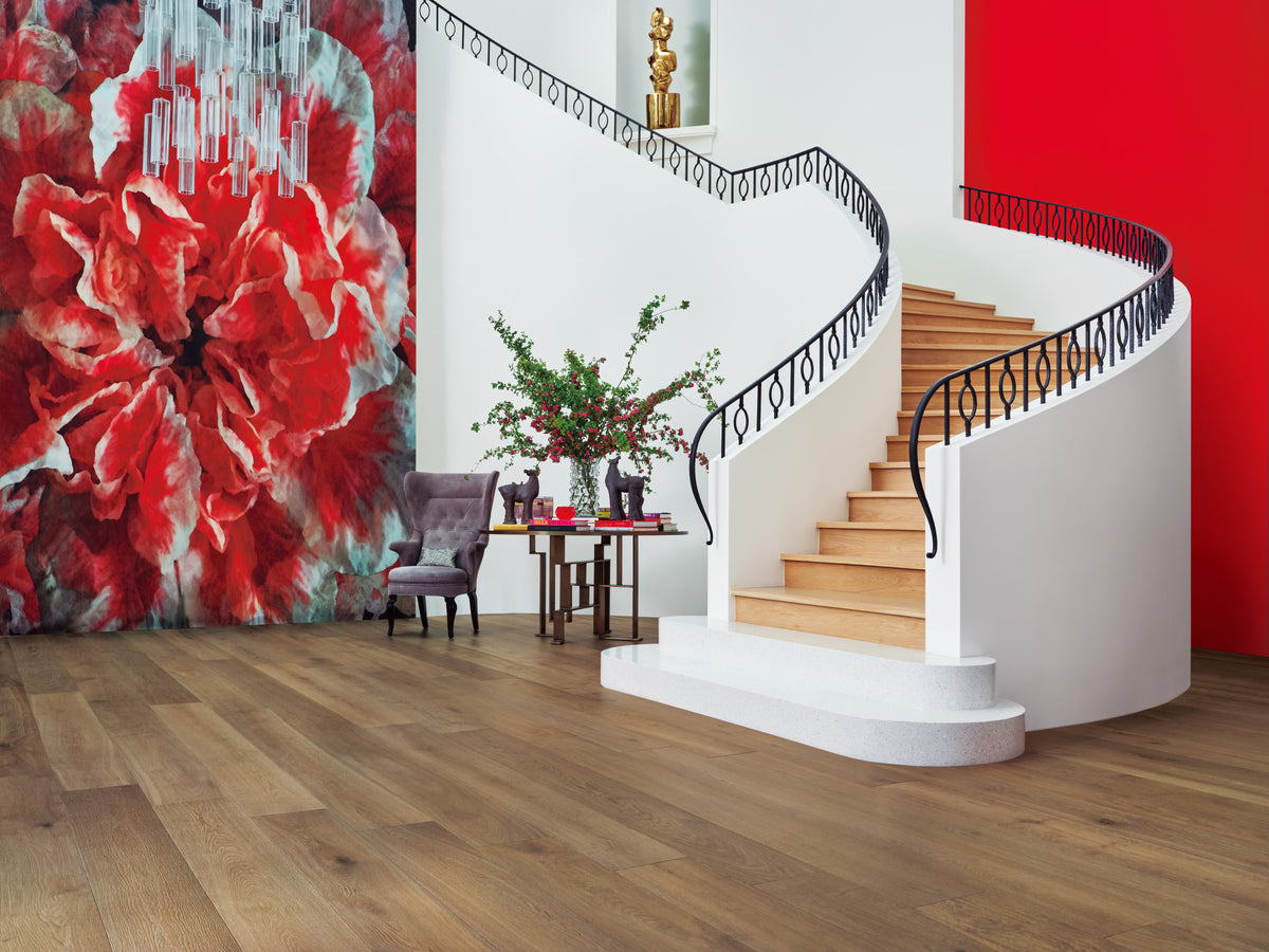 Louvre French Oak LCMI812 Michelangelo 5/8" In T x 9.4" In W x Random Lengths 4mm T&G Engineered Hardwood Flooring (34.10 sf / box)