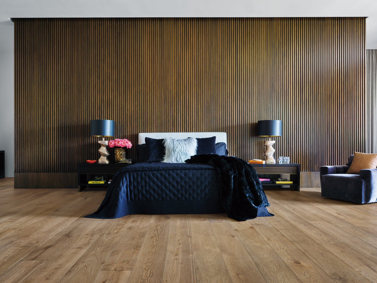 Louvre French Oak LCRE744 Rembrandt 5/8" In T x 9.4" In W x Random Lengths 4mm T&G Engineered Hardwood Flooring (34.10 sf / box)