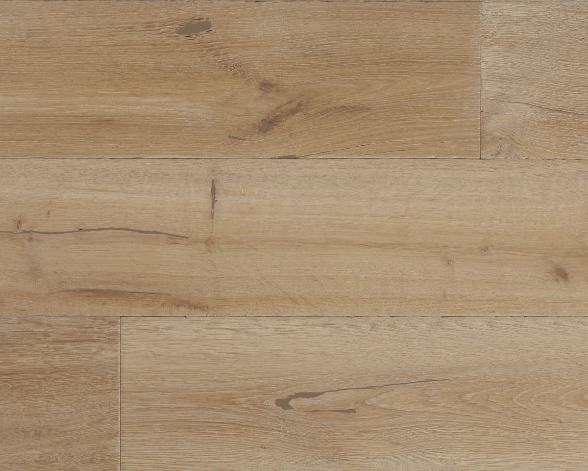 Mediterranean 9.5 French Oak MCKW265CF Cosenza 5/8" In T x 9.5" In W x Random Lengths 4mm T&G Engineered Hardwood Flooring (34.10 sf / box)