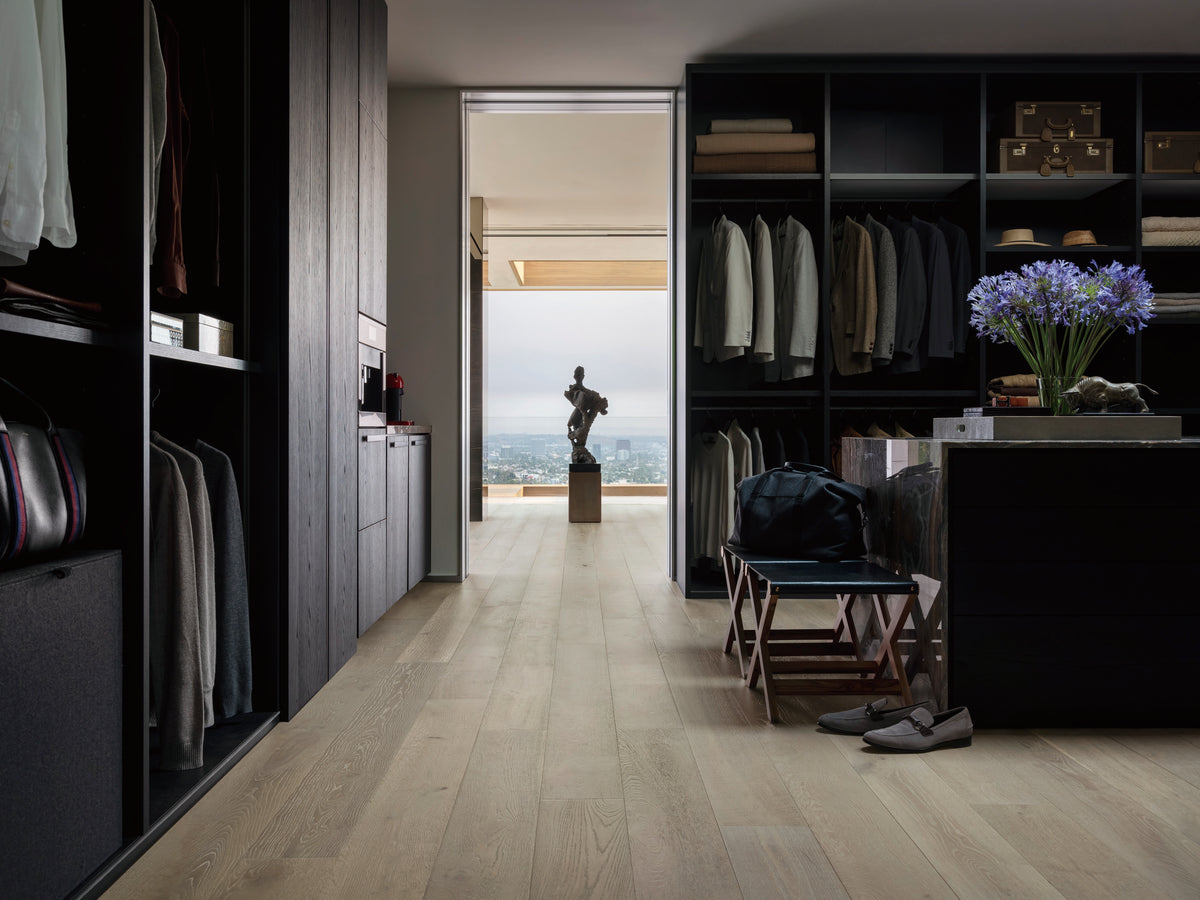Mediterranean 9.5 French Oak MCMD364CF Alassio 5/8" In T x 9.5" In W x Random Lengths 4mm T&G Engineered Hardwood Flooring (34.10 sf / box)