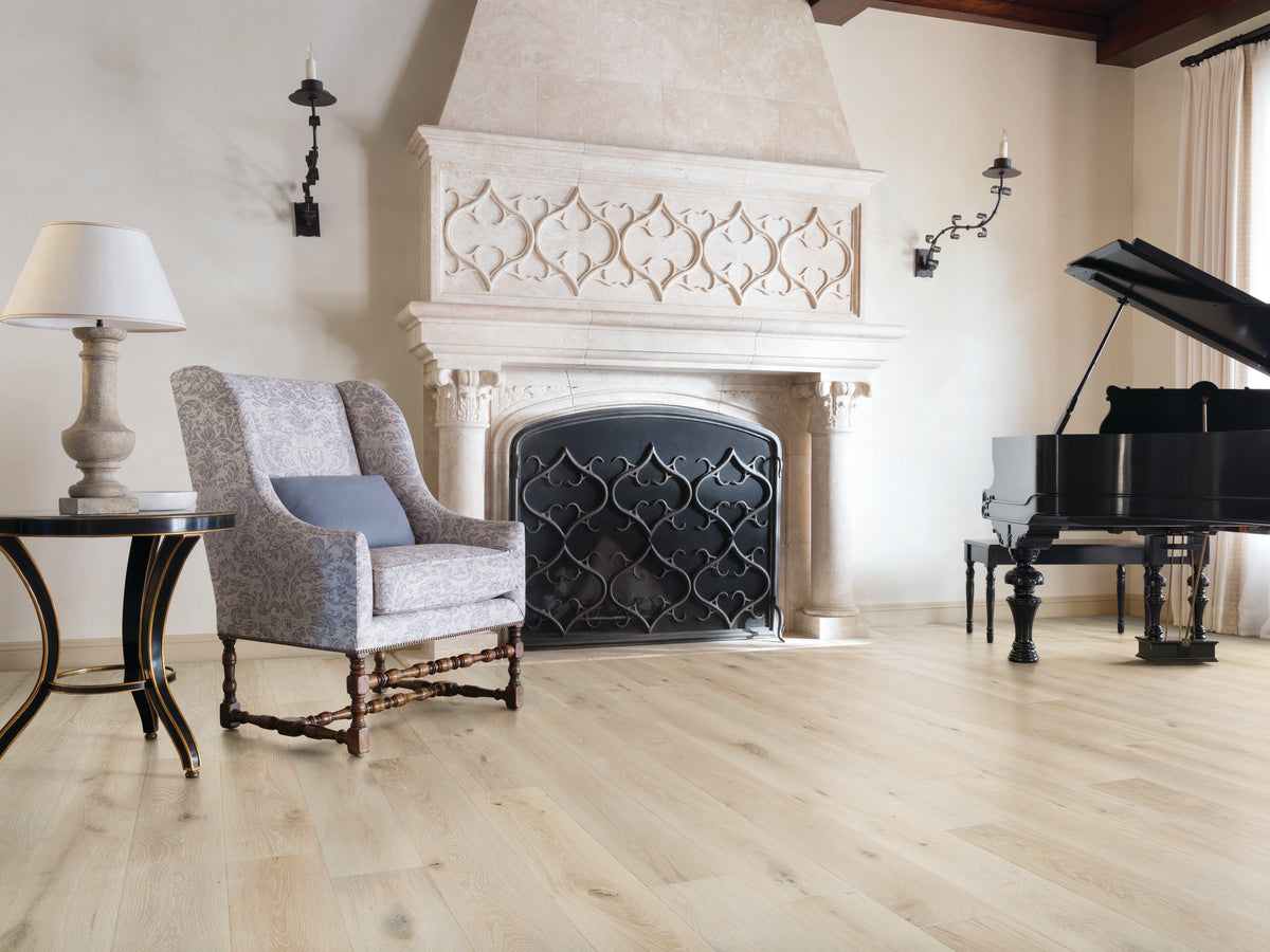 Mediterranean 9.5 French Oak MCTP289CF Belluno 5/8" In T x 9.5" In W x Random Lengths 4mm T&G Engineered Hardwood Flooring (34.10 sf / box)