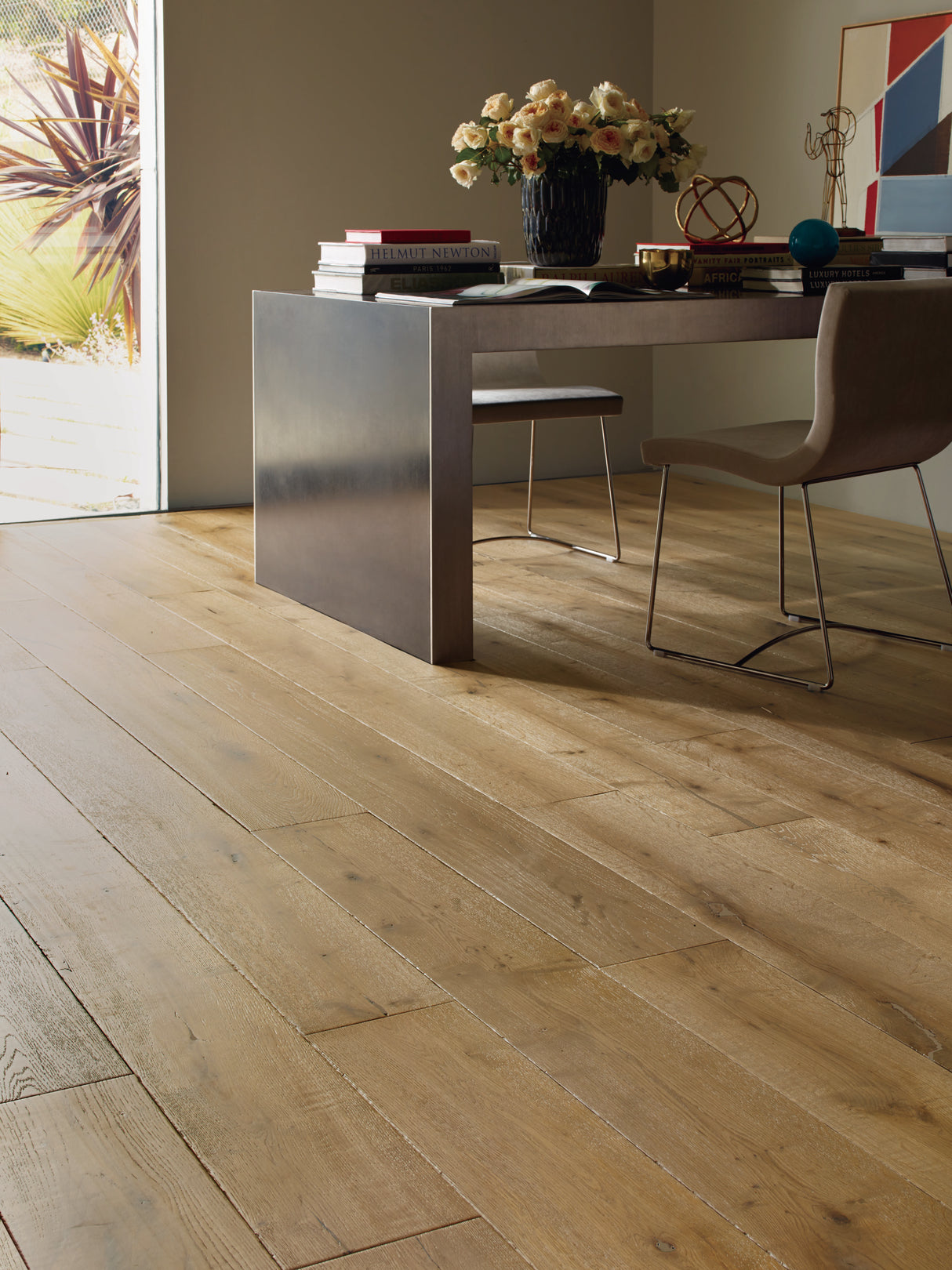 Mediterranean French Oak MCGR524LCF Ligurian 9/16" In T x 8" In W x Random Lengths 4mm T&G Engineered Hardwood Flooring (25.07 sf / box)