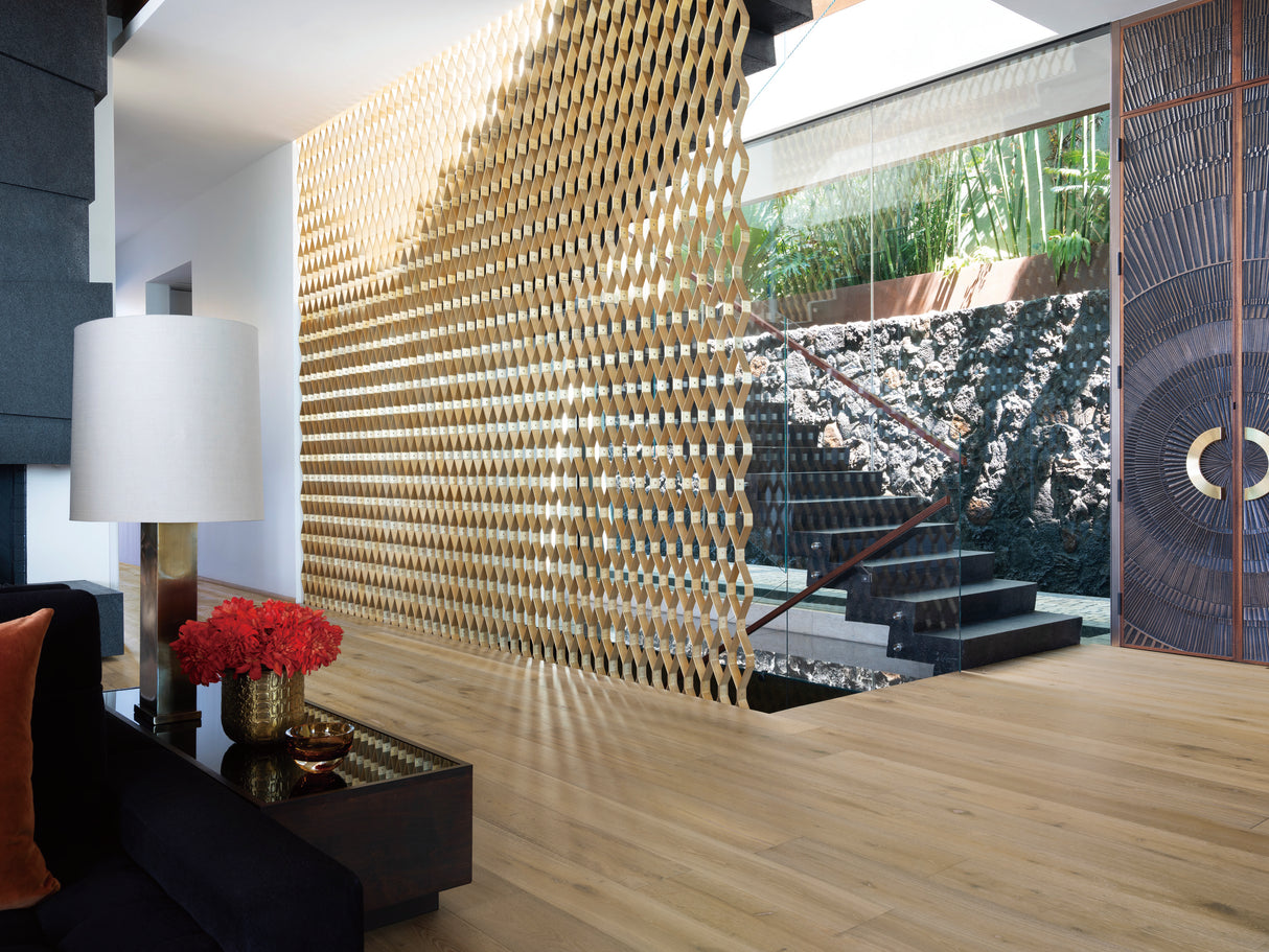 Mediterranean French Oak MCGV490LCF Granville 9/16" In T x 8" In W x Random Lengths 4mm T&G Engineered Hardwood Flooring (25.07 sf / box)