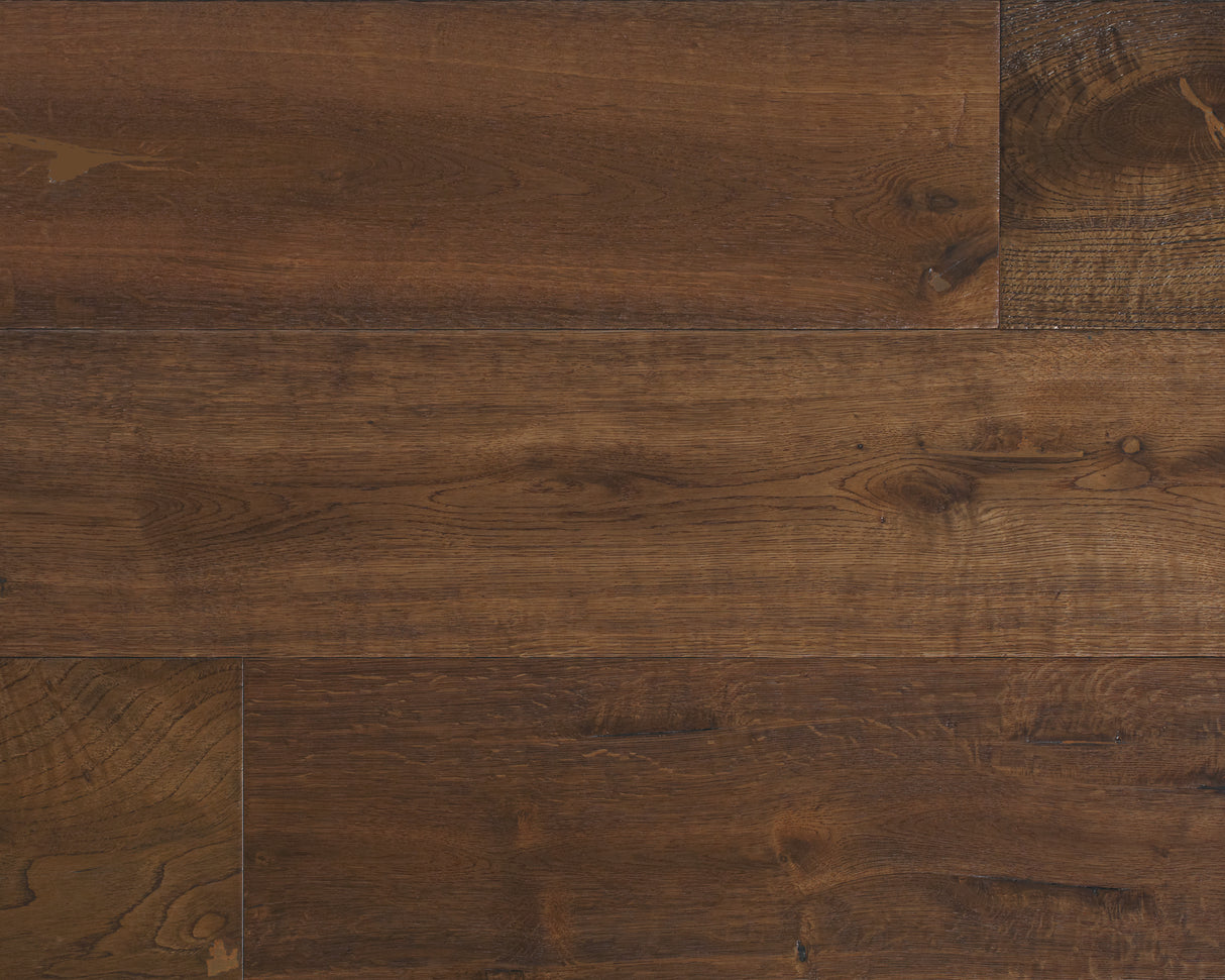 Mediterranean French Oak MCKZ025LCF Kazalla 9/16" In T x 8" In W x Random Lengths 4mm T&G Engineered Hardwood Flooring (25.07 sf / box)