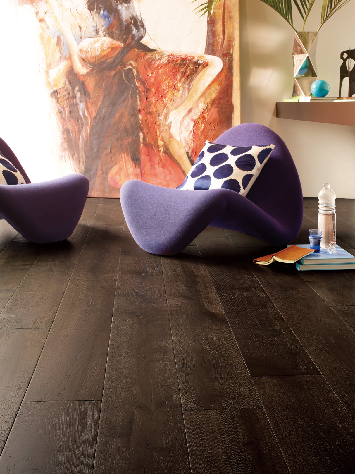 Mediterranean French Oak MCSN094LCF Sargon 9/16" In T x 8" In W x Random Lengths 4mm T&G Engineered Hardwood Flooring (25.07 sf / box)