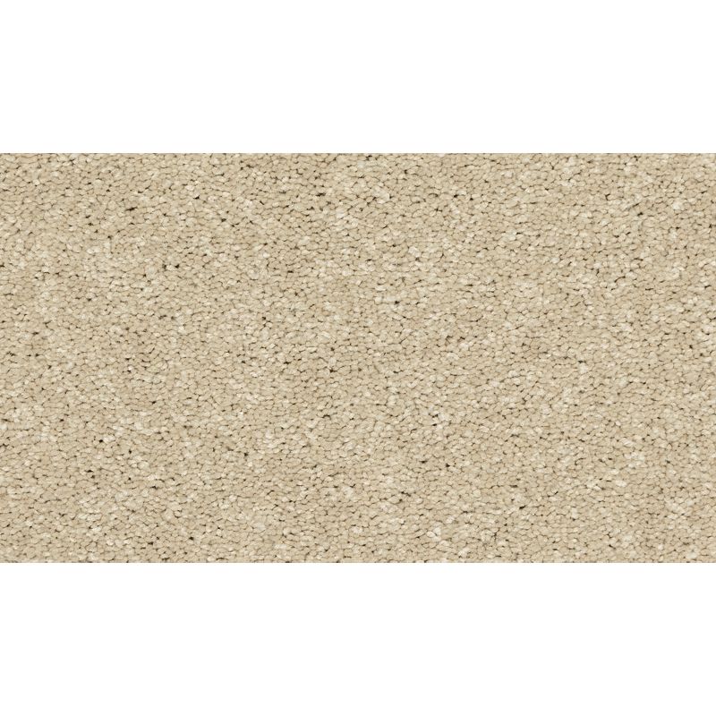 Modern Story III 725 Stone Lion 58 oz. Polyester Everstrand Texture Indoor Carpet Flooring 12' Feet Wide (9 sf / yd)