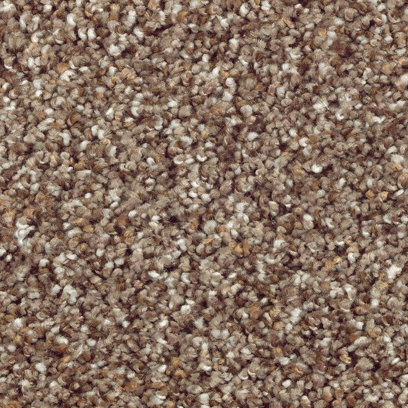 Nature's Luxury II 548 Walnut Shell 52 oz. Triexta Smartstrand Silk Texture Indoor Carpet Flooring 12' Feet Wide (9 sf / yd)
