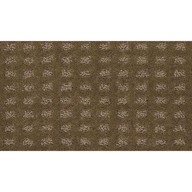 Outstanding Artistry 517 Rococo Beige 38 oz. Triexta Smartstrand Pattern Indoor Carpet Flooring 12' Feet Wide (9 sf / yd)