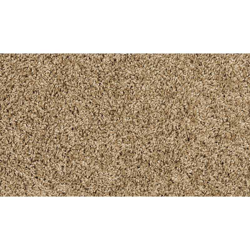 Purrsonality III 787 Parchment 75 oz. Polyester Everstrand Texture Indoor Carpet Flooring 12' Feet Wide (9 sf / yd)