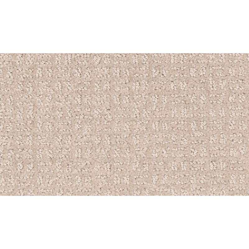 Quality Space 920 Clam Island 40 oz. Triexta Smartstrand Pattern Indoor Carpet Flooring 12' Feet Wide (9 sf / yd)