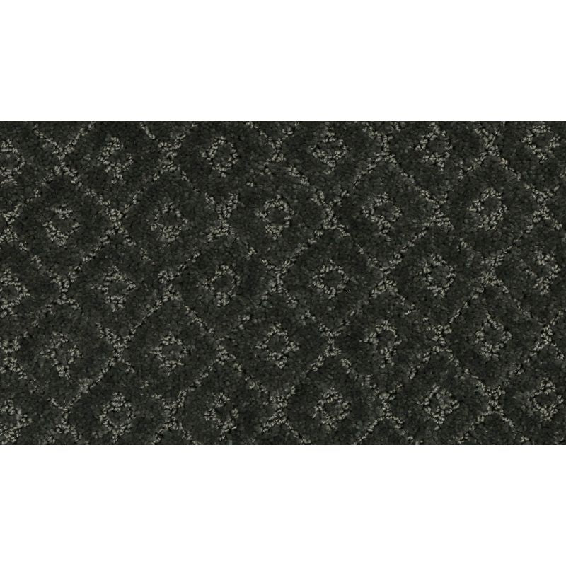 Remarkable Elegance 519 Raven 38 oz. Triexta Smartstrand Pattern Indoor Carpet Flooring 12' Feet Wide (9 sf / yd)