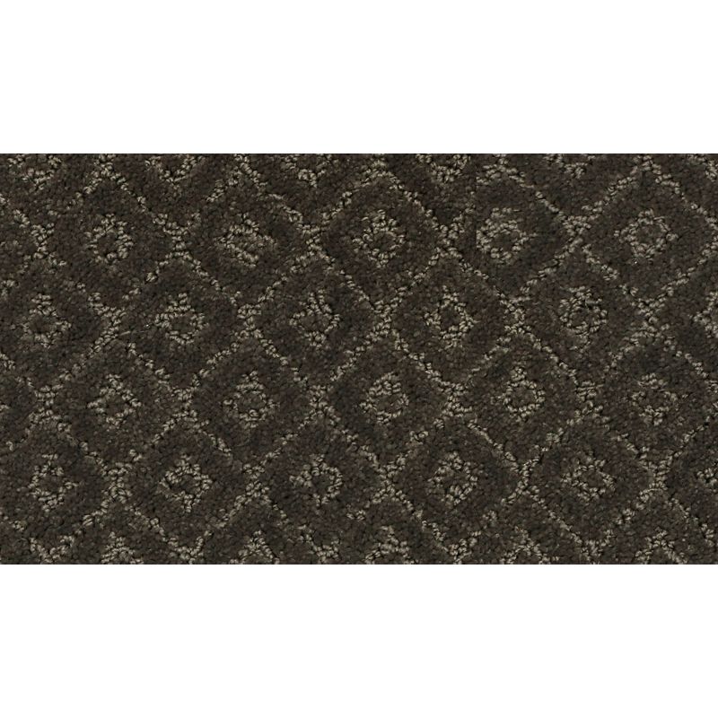 Remarkable Elegance 520 Cocoa 38 oz. Triexta Smartstrand Pattern Indoor Carpet Flooring 12' Feet Wide (9 sf / yd)