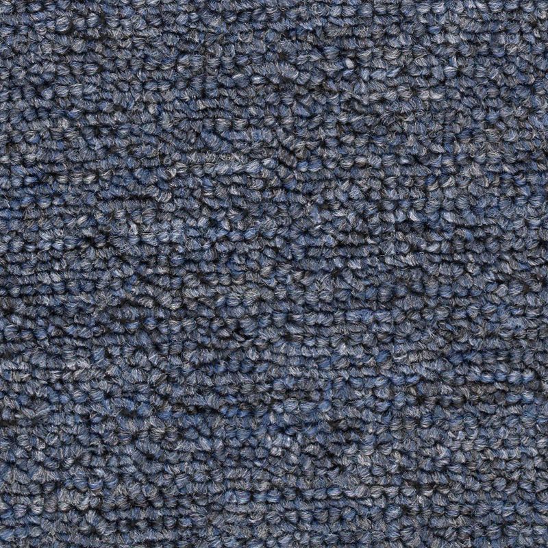 Rule Breaker 20 589 Cobalt 20 oz. Polyester EnviroStrand SD Indoor Loop Broadloom Carpet Flooring 12' Feet Wide (9 sf / yd)